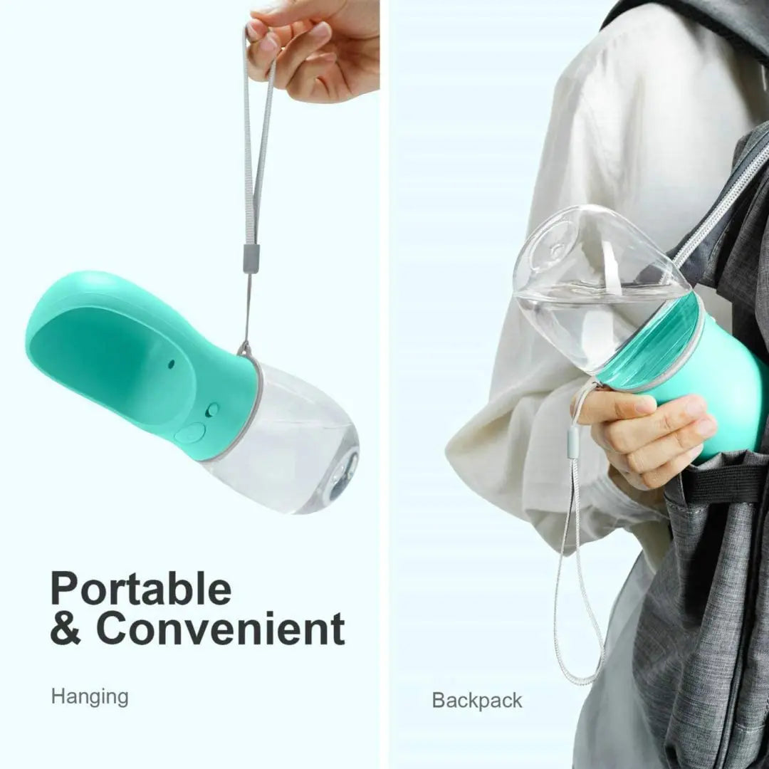 Pet Dog Water Bottle Portable Drinking water feeder for Dogs Outdoor Travel Water Bottle Dogs Water Bowl Pet Supplies