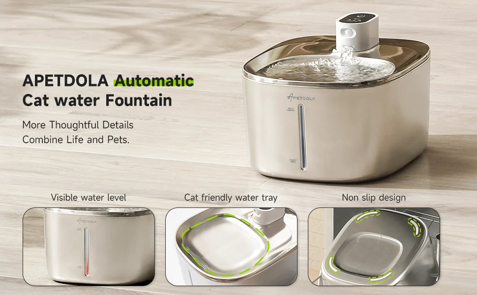 4L Wireless Cat Water Fountain Auto Sensor Drinking Fountain For Cats Dog Drinker Pet Water Dispenser Accessories