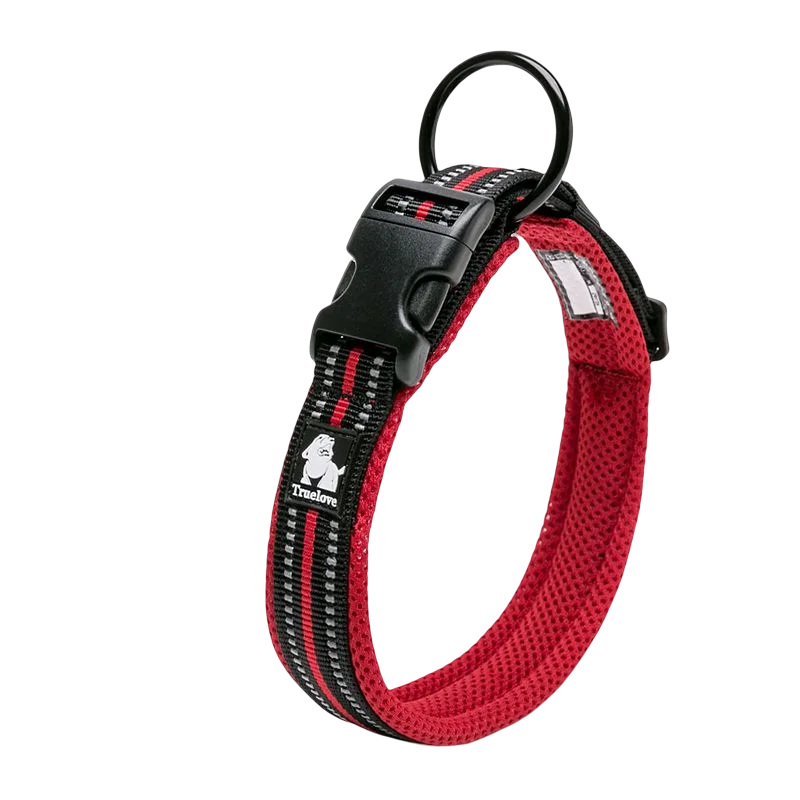Dog Walking Collar Comfort Padded with Buckle Nylon Traveling Collar Tactical Dog Suplies 11 Colors Size XXS-XXXL